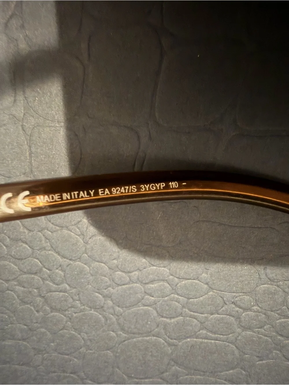 Vintage Emporio Armani Y2K Rimless Shield Sunglasses (NOS)